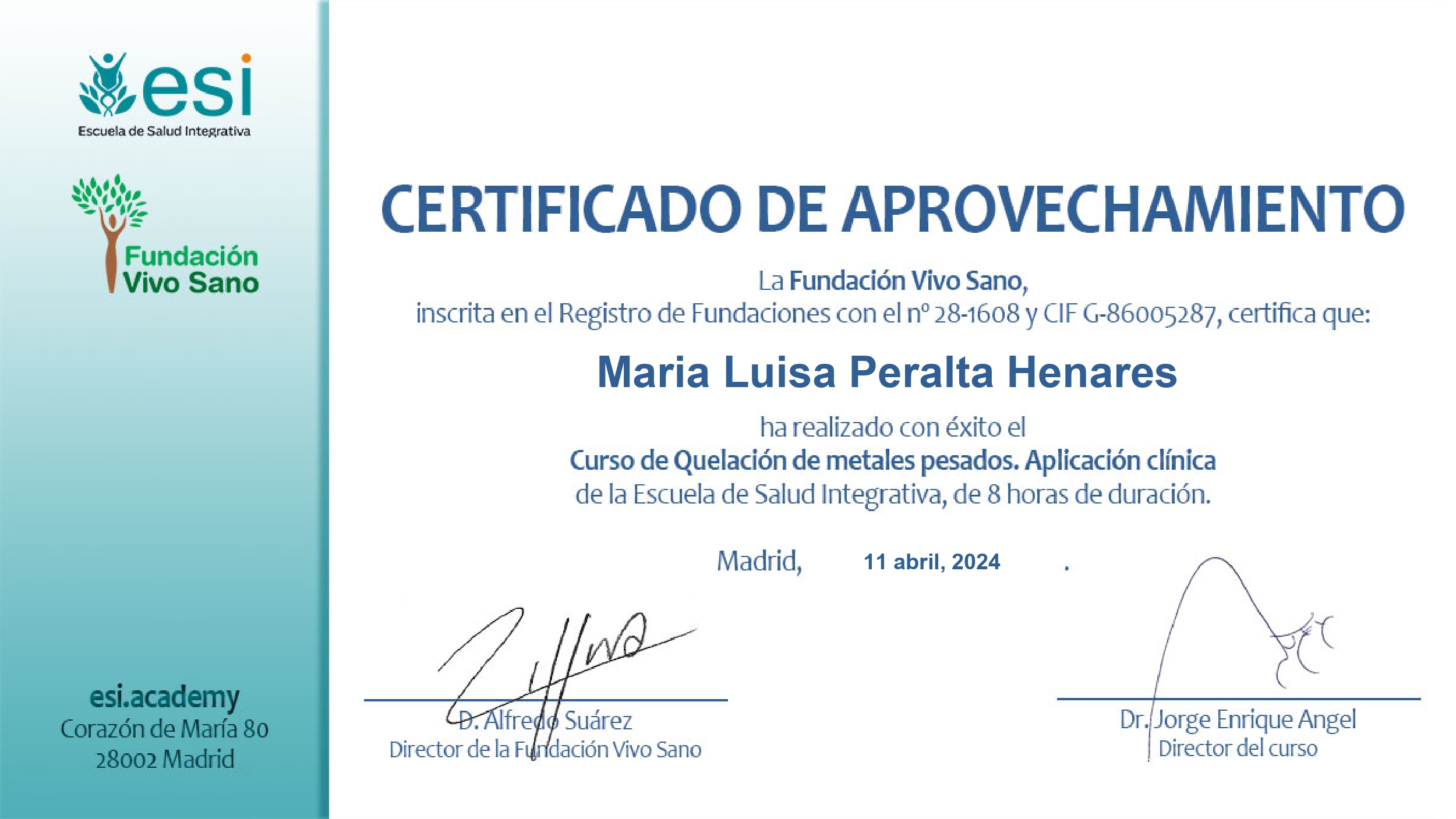 Certificación Profesional
